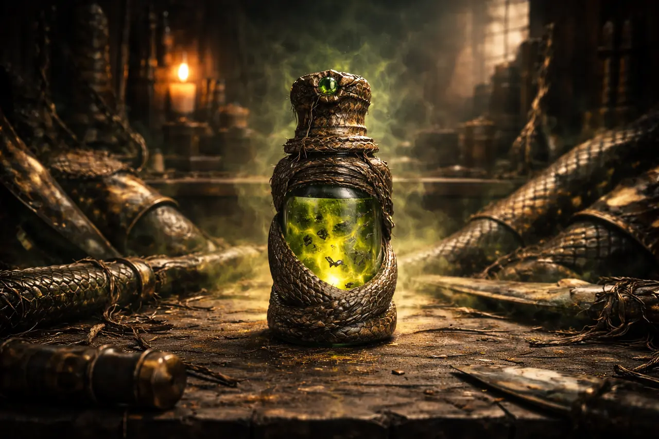SERPENT'S KISS — artwork